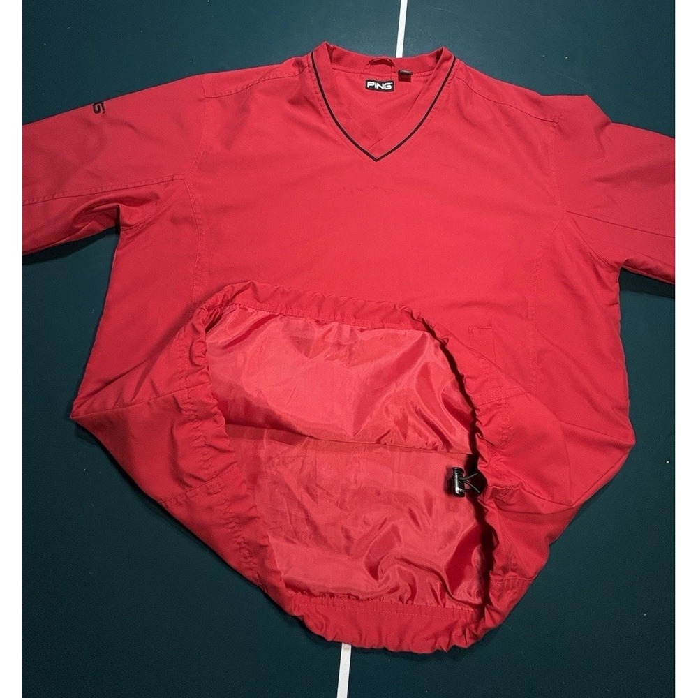 Ping Collection Golf Pullover Windbreaker Jacket … - image 8